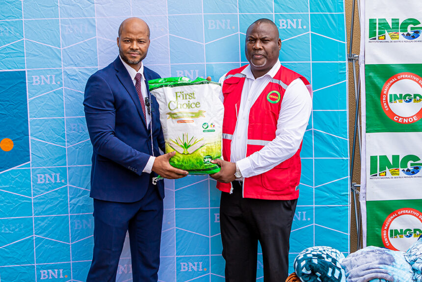 BNI e seus Colaboradores doam mais de 16 toneladas de alimentos e bens essenciais às vítimas das cheias em Moçambique